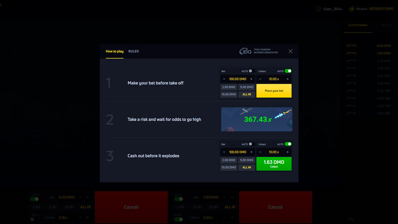 JetX vox casino