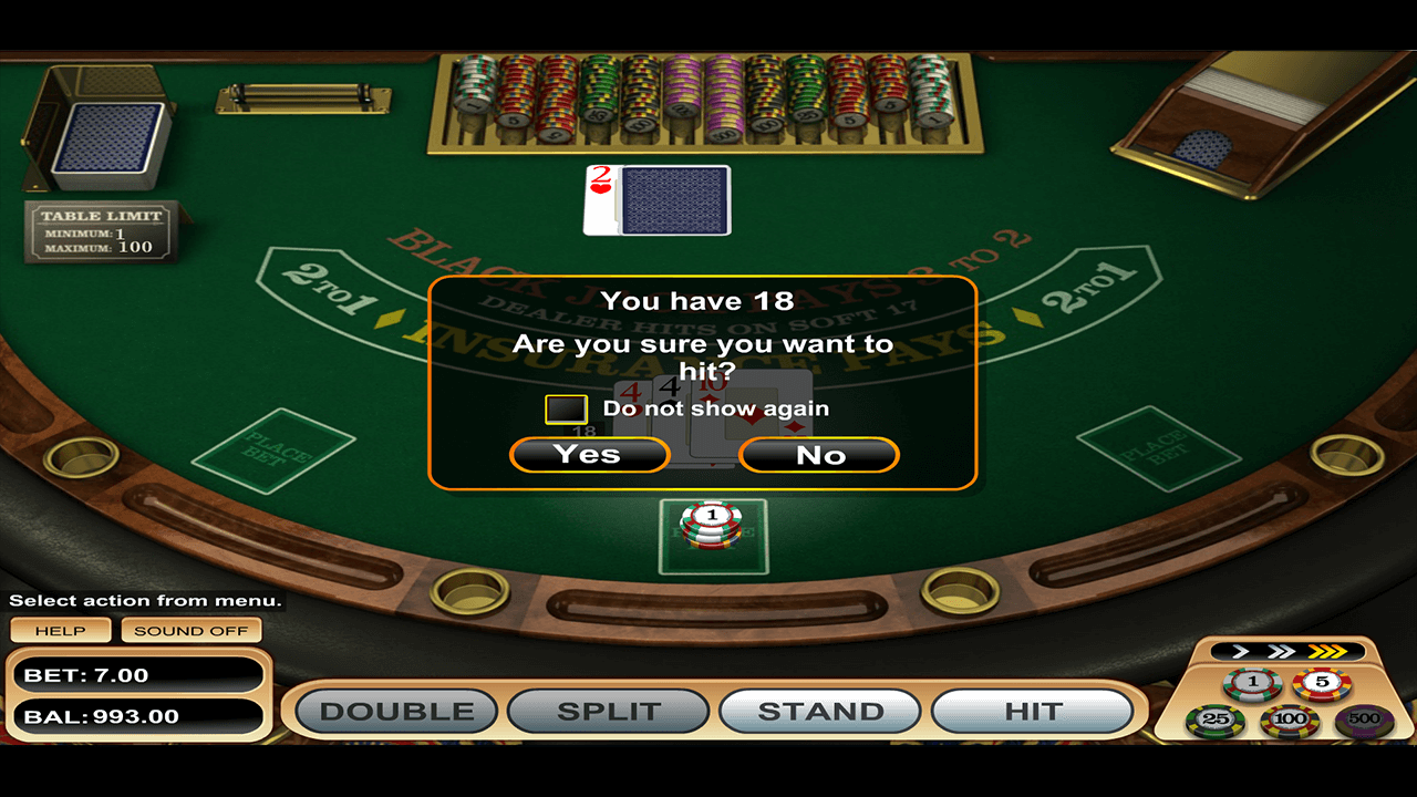 American Blackjack vox casino