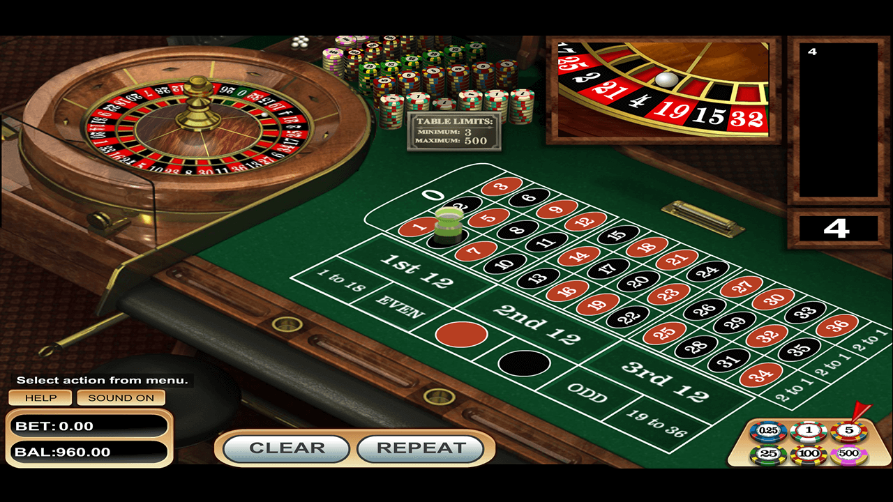 European Roulette vox casino